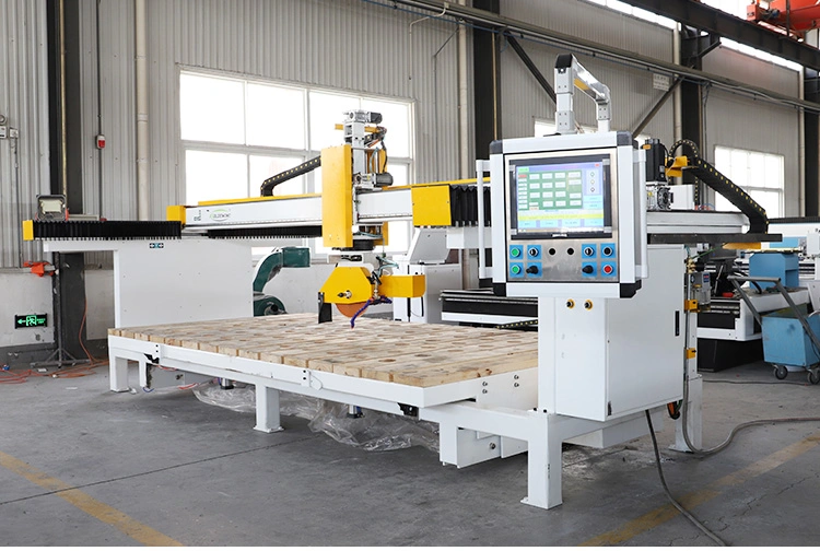 Marble Slabs Cutting Bridge Saw, Igs-B-3020 Bridge Saw for Countertops Cutting Drilling Holes Polishing