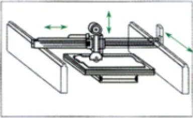 Infrared CNC Bridge Saw Machinery Stone Cutting Machine with Rotating Tilting Worktable