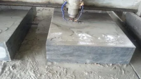 Máquina de grabado de piedra de mármol de granito de lápida CNC 3D para la venta