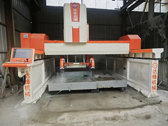 Fábrica de China La mejor máquina perfiladora de piedra automática / Amoladora de perfil / Máquina de corte CNC / Cortador de procesamiento de borde de roca de mármol de granito duro Proveedores